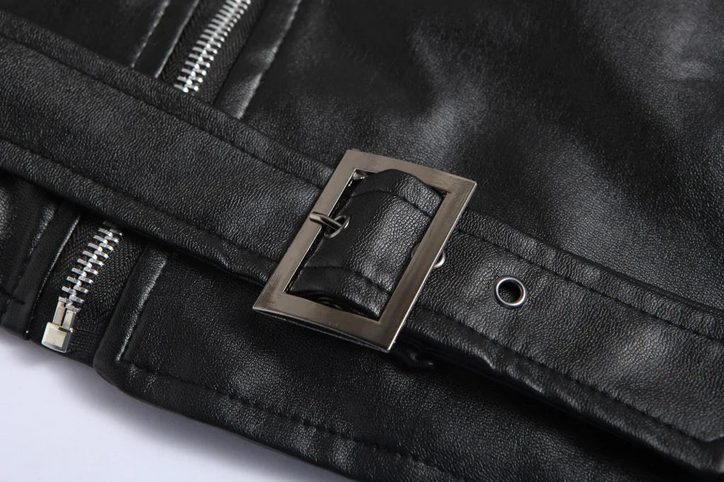 Austin™| Leather Bomber Jacket