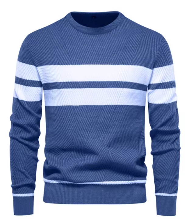 Sébastien™ | Two-Tone Contrast Sweater