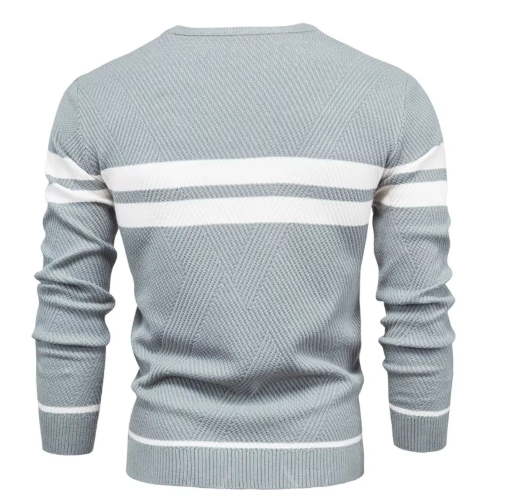 Sébastien™ | Two-Tone Contrast Sweater