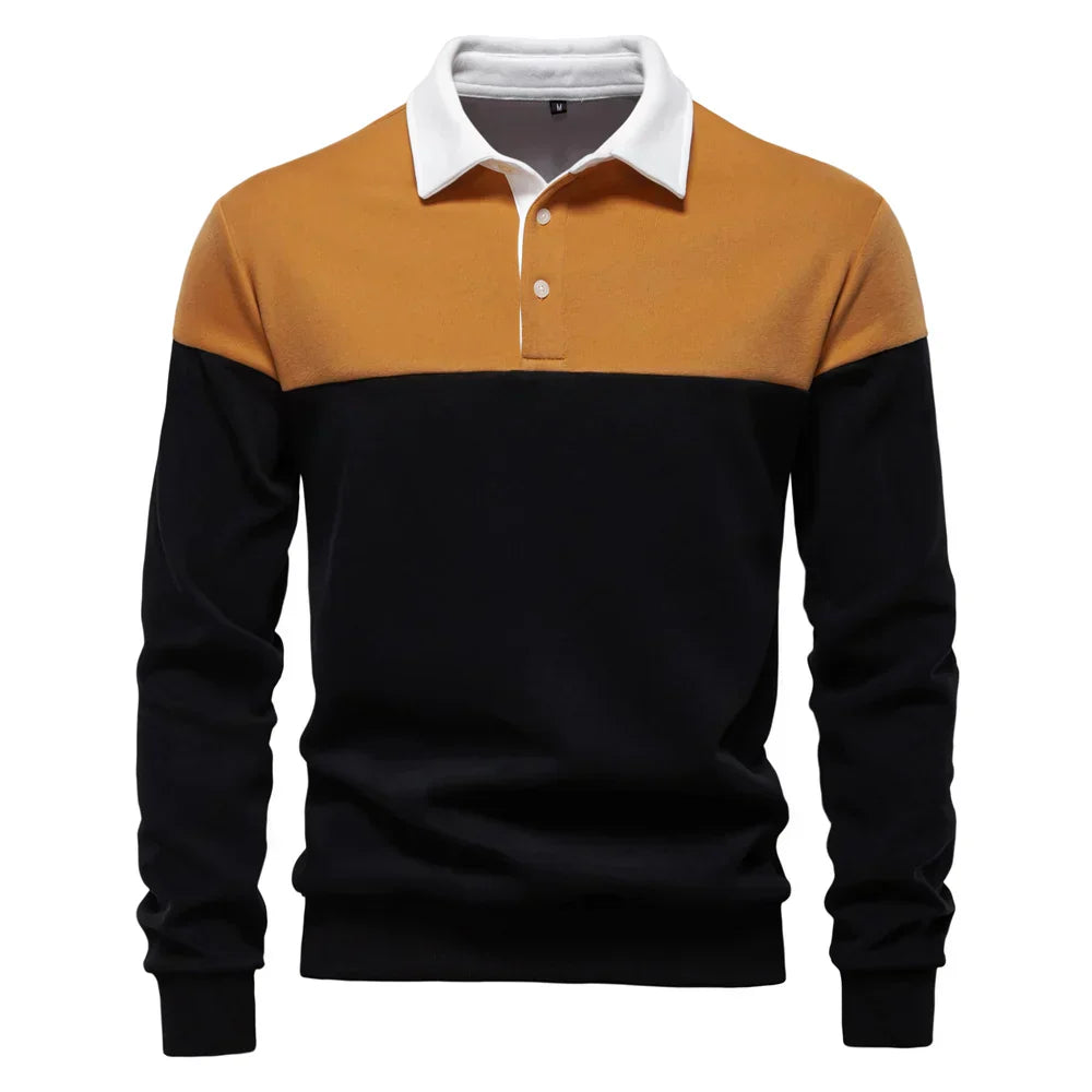 Sébastien™ | Bicolor Contrast Polo