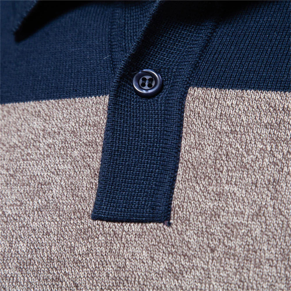 Theo™ | Sweater in Thin Stripes