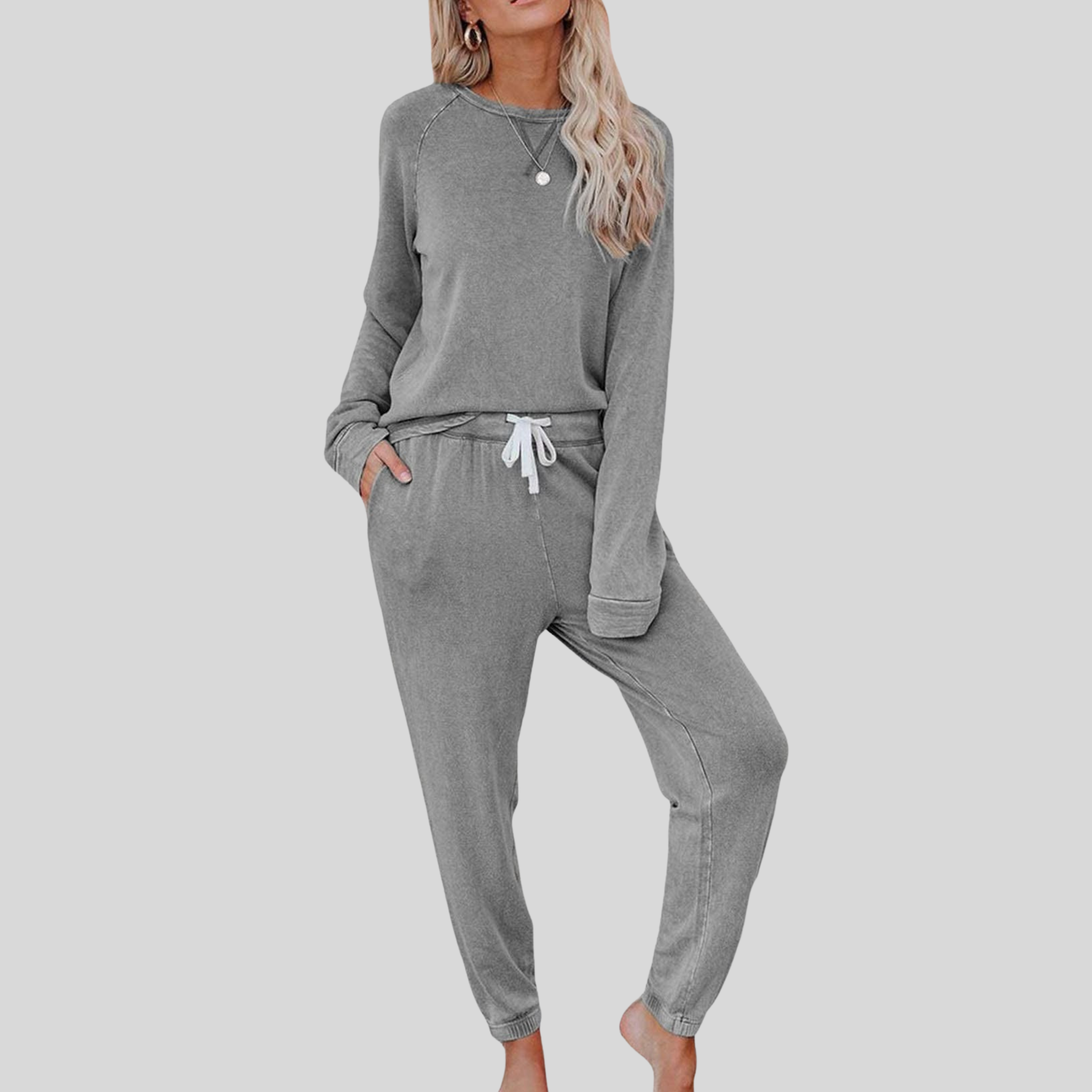 Jocelyn™ - Long Sleeve and Sweatpants Set