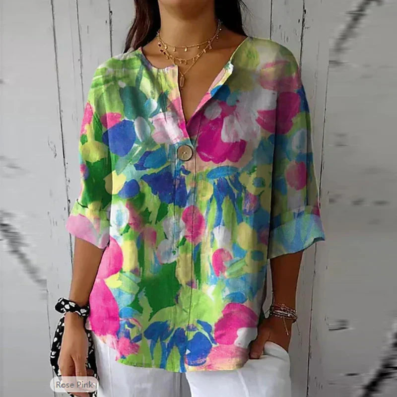 Heleina | Summer Floral Shirt