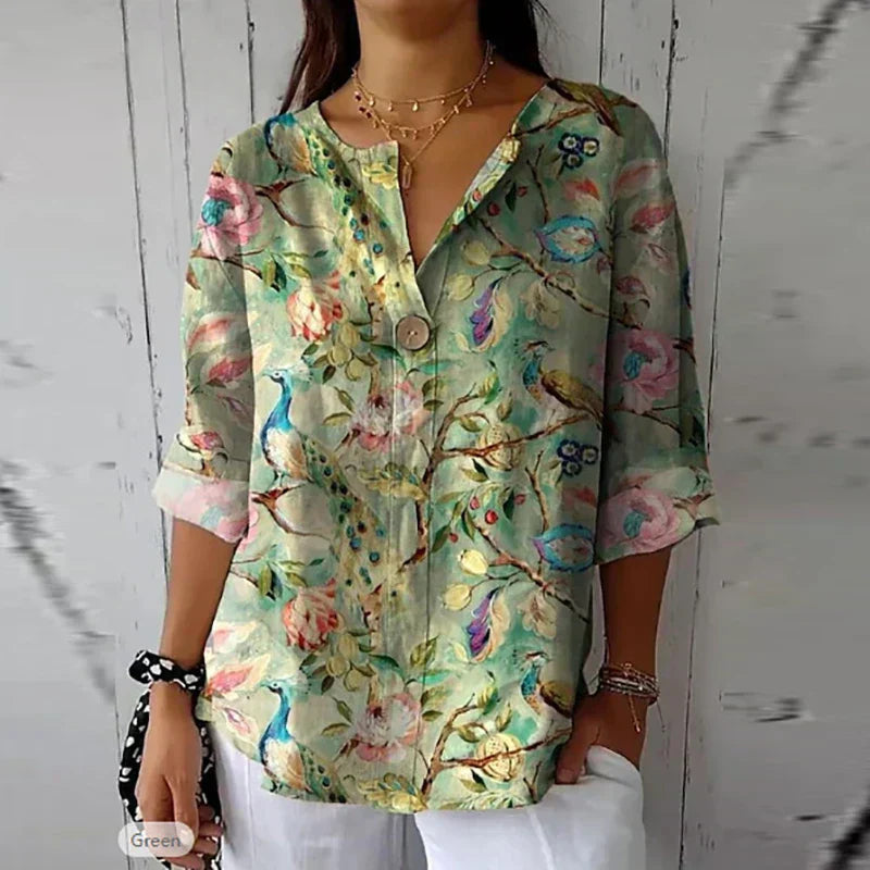 Heleina | Summer Floral Shirt