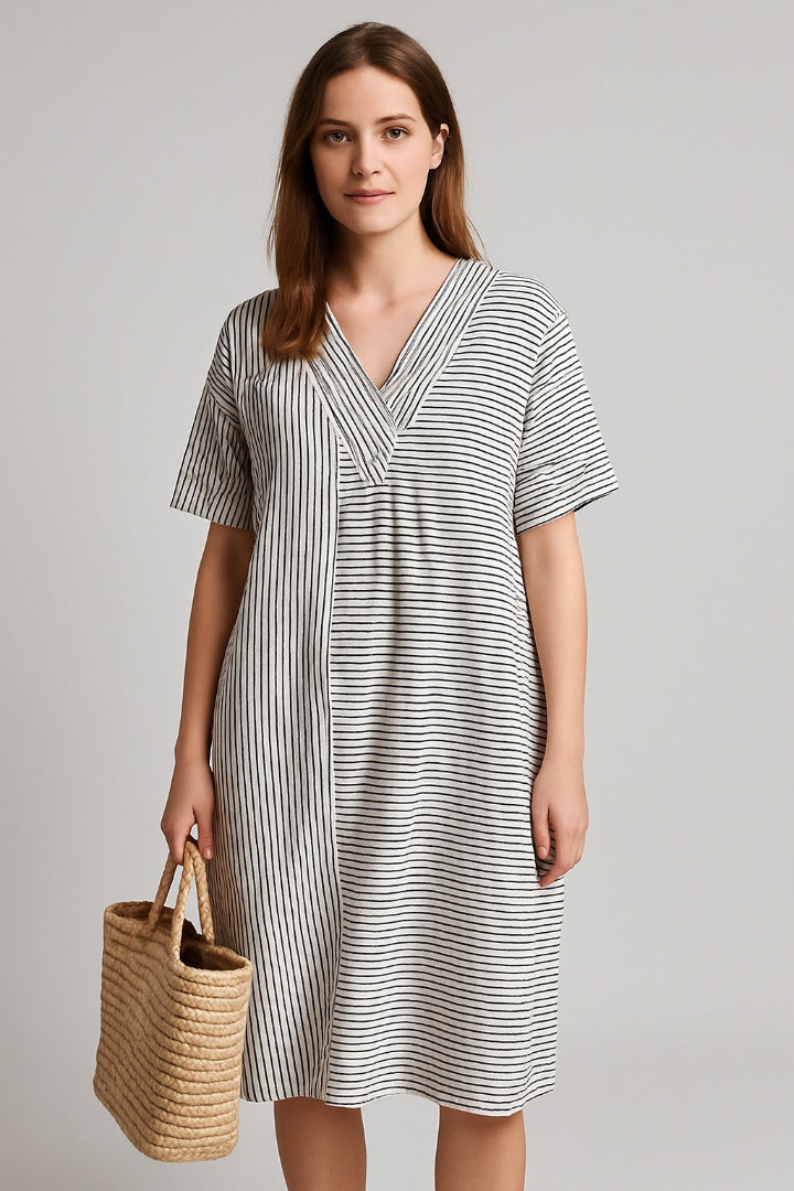 Isa | Vintage Striped Dress