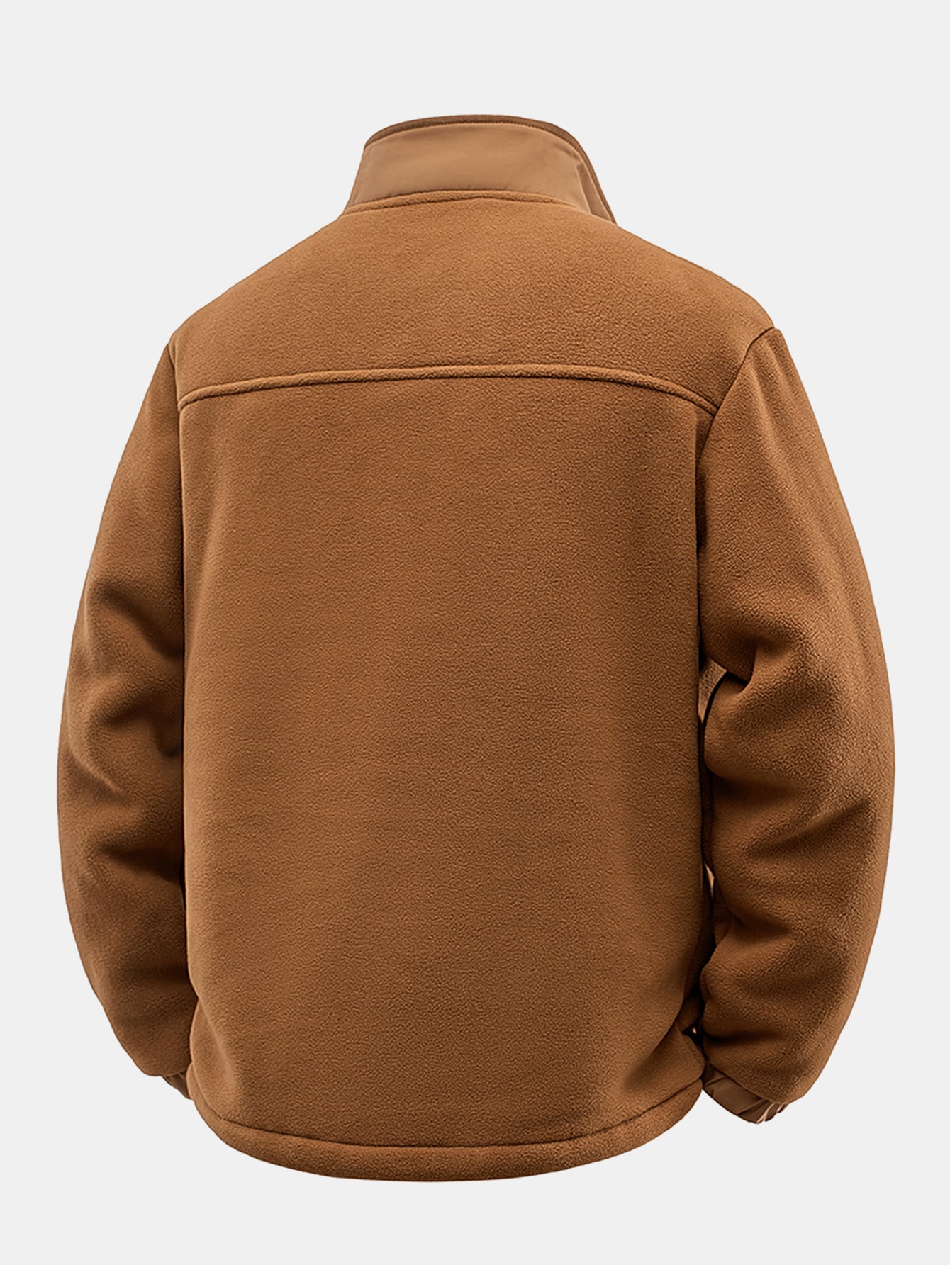 Polar Fleece Jacket with Zipper and Teddy Lining