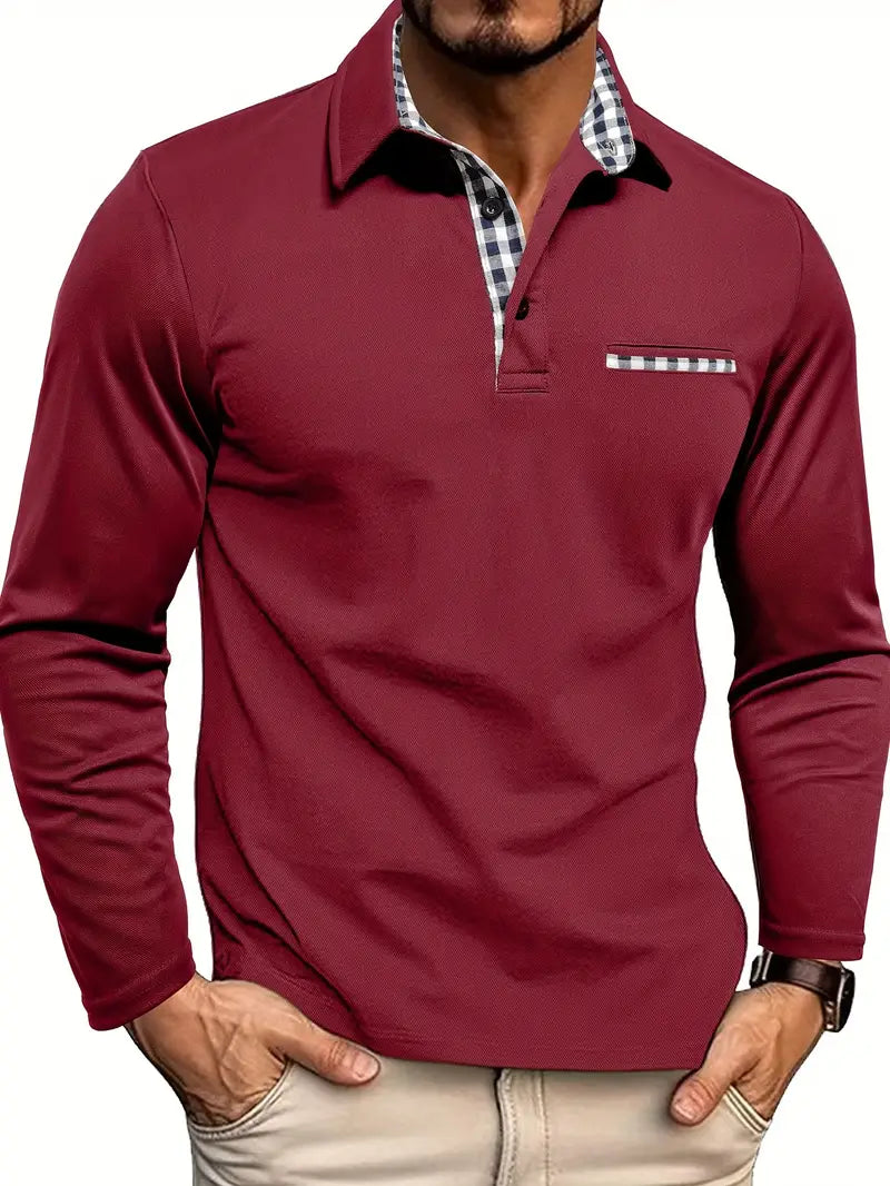 Rafiel โ Timeless Long Sleeve Polo Shirt