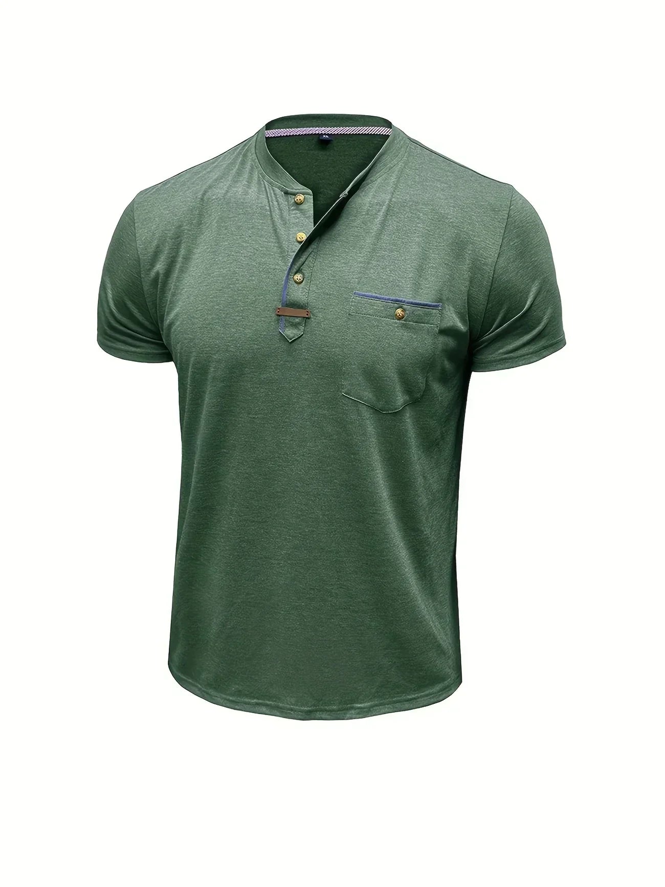 Savrani™ | Elegant T-Shirt with Round Neck and Pocket