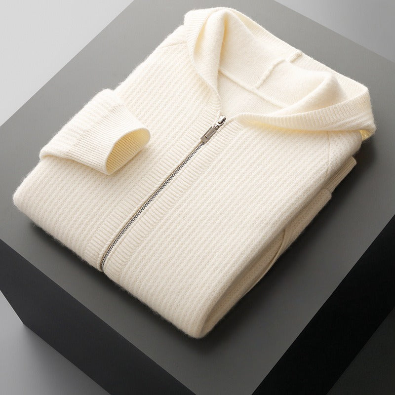 Kaelen ā Classic Knit Sweater Jacket