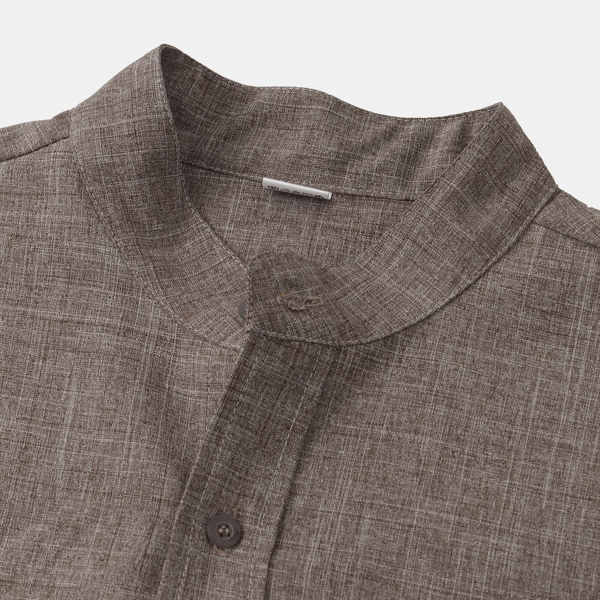 Savrani™ | Smooth Cotton Shirt with Buttons.