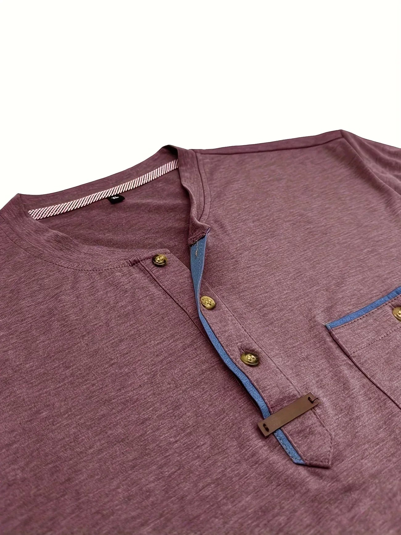 Savrani™ | Elegant T-Shirt with Round Neck and Pocket