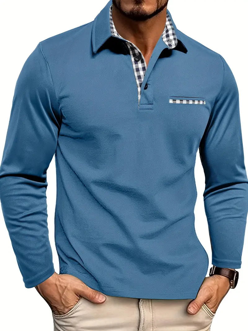 Rafiel โ Timeless Long Sleeve Polo Shirt
