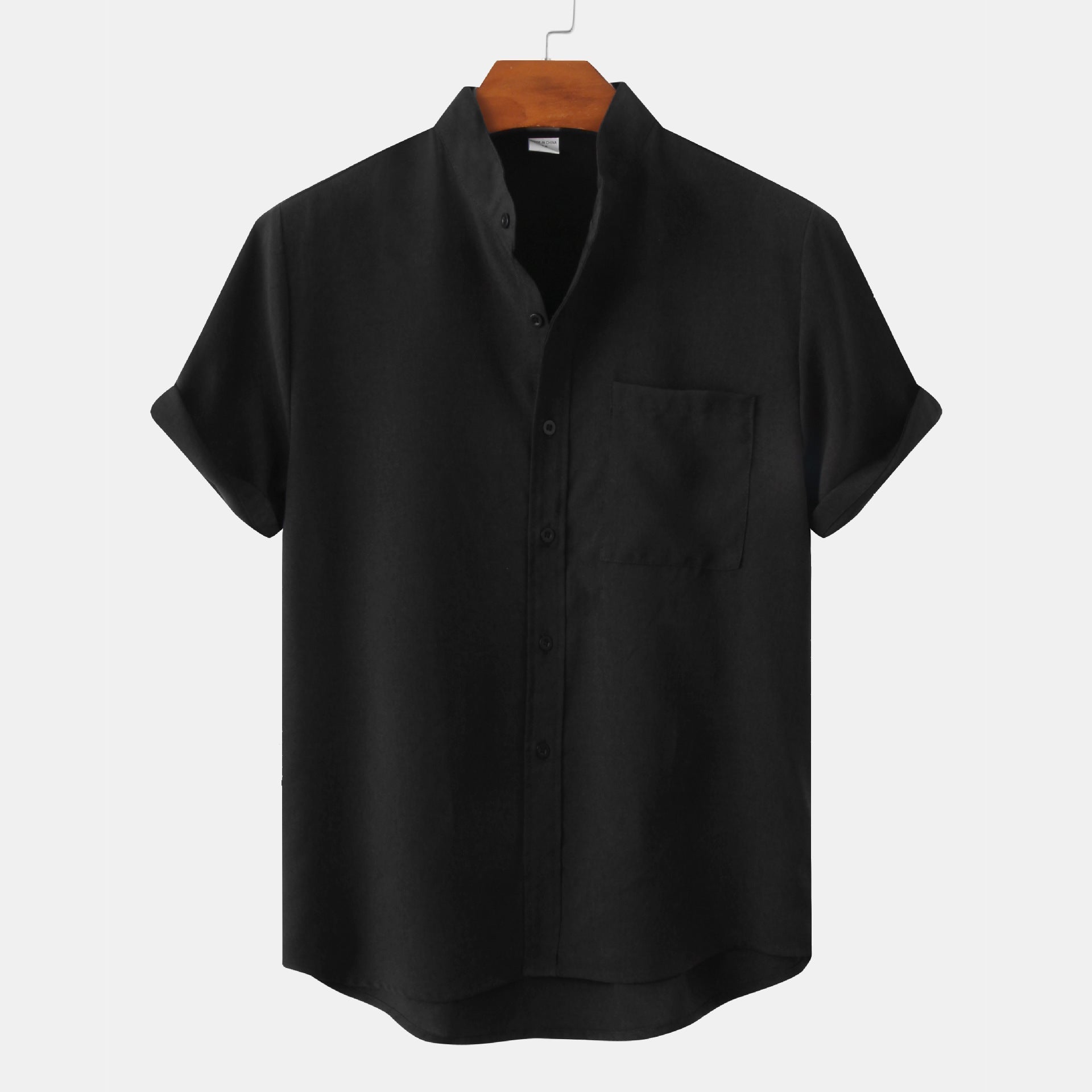 Savrani™ | Smooth Cotton Shirt with Buttons.