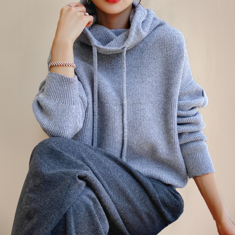 Maria | Wool Sweater with Turtleneck