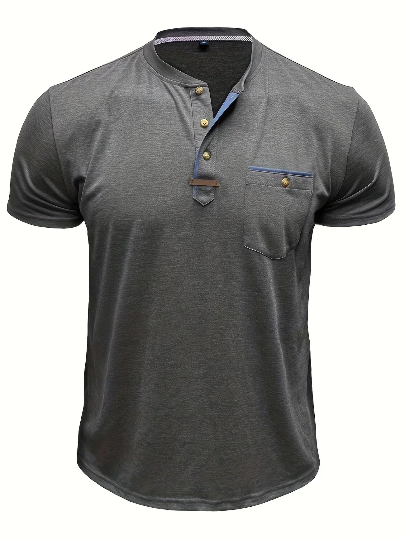 Savrani™ | Elegant T-Shirt with Round Neck and Pocket