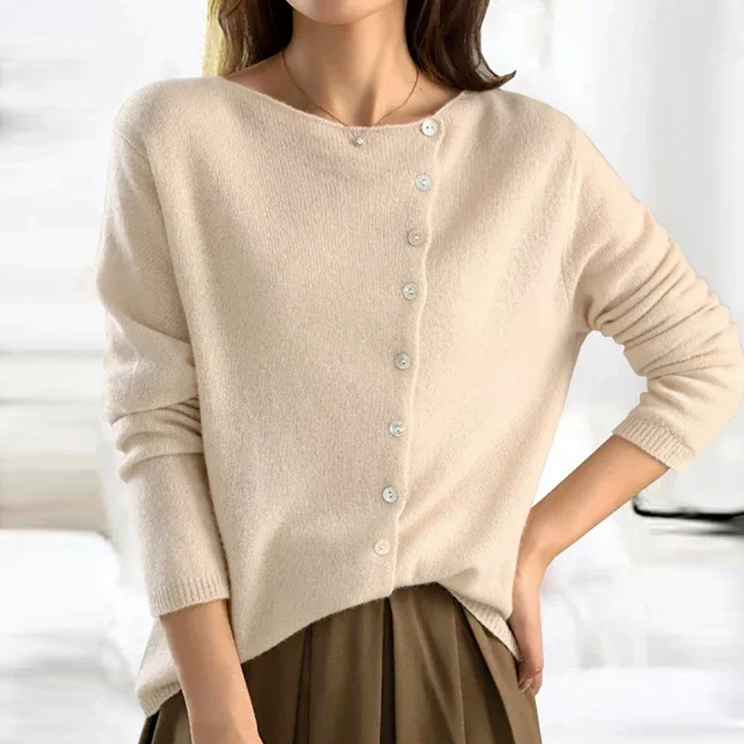 Harper | Classic Button Cardigan