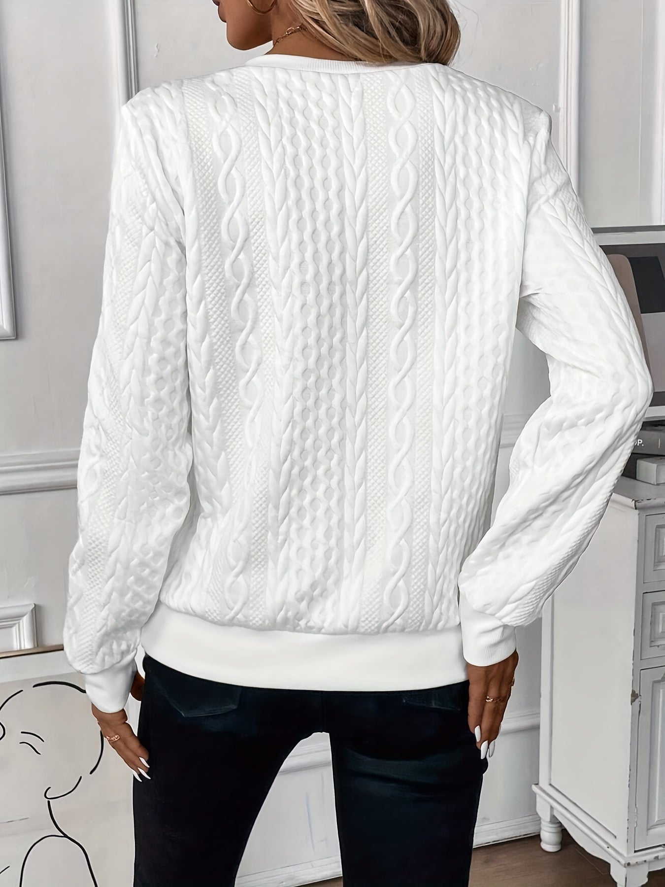 Julia | Elegant knitted sweater with a zipper