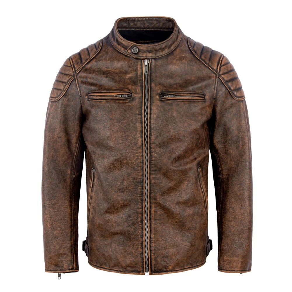 Yorven – Urban Vintage Leather Jacket