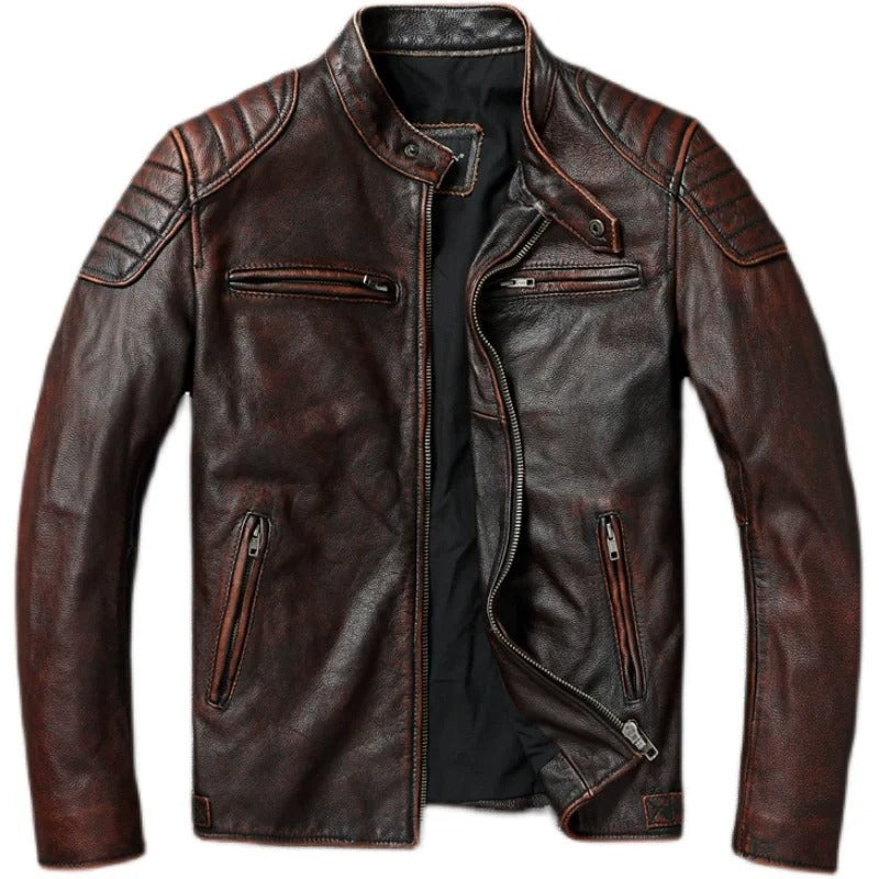 Yorven – Urban Vintage Leather Jacket
