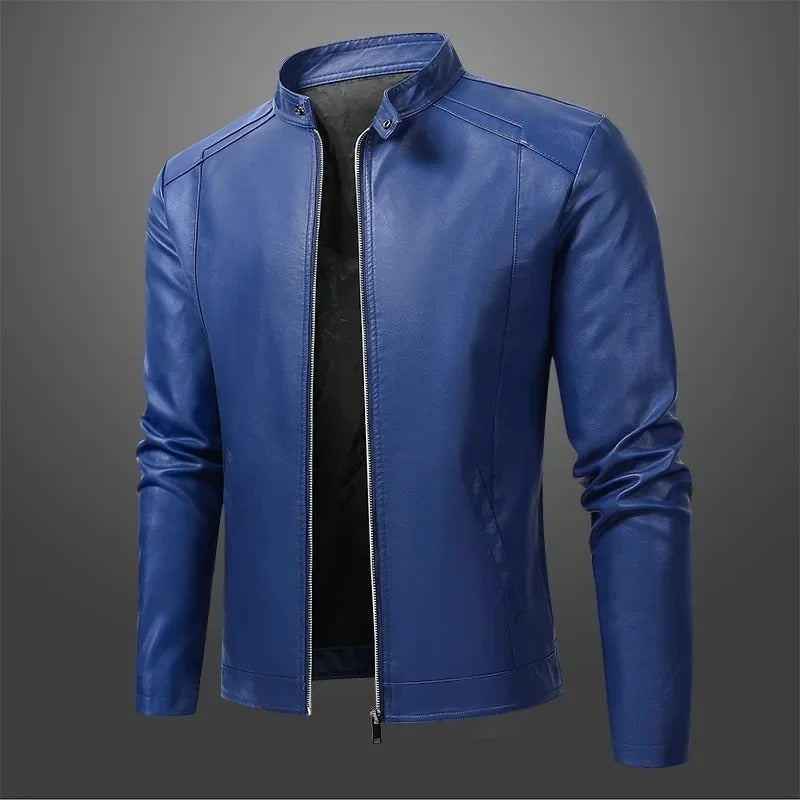 Alvion – Urban Leather Biker Jacket