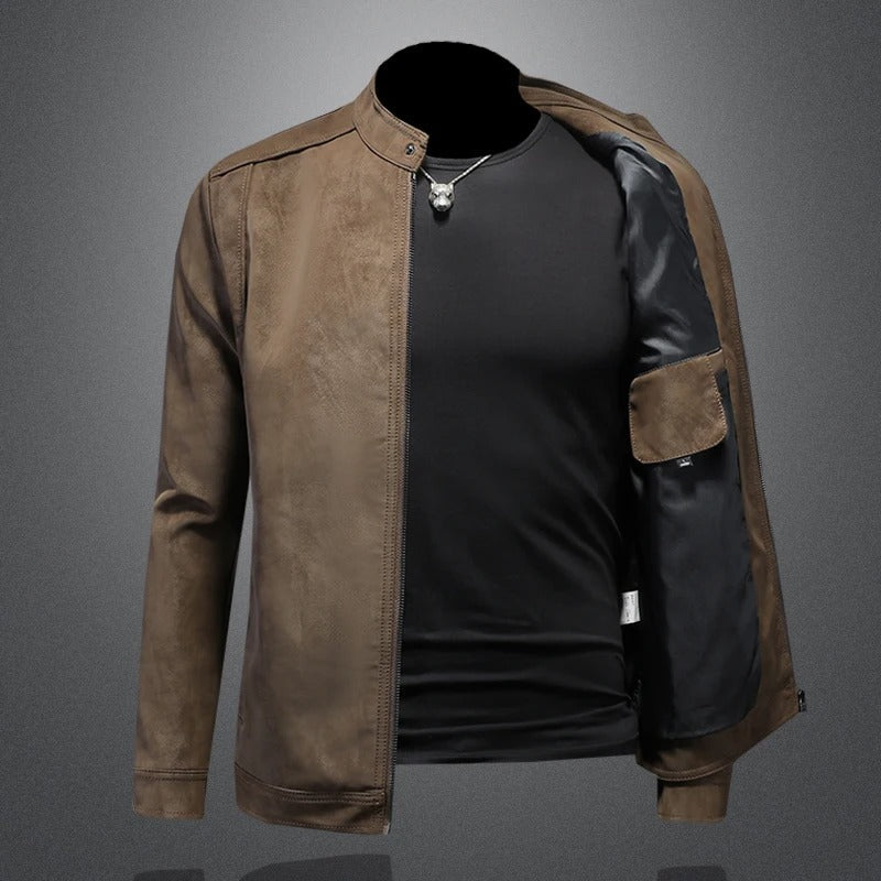 Malven – Slim Fit Leather Jacket