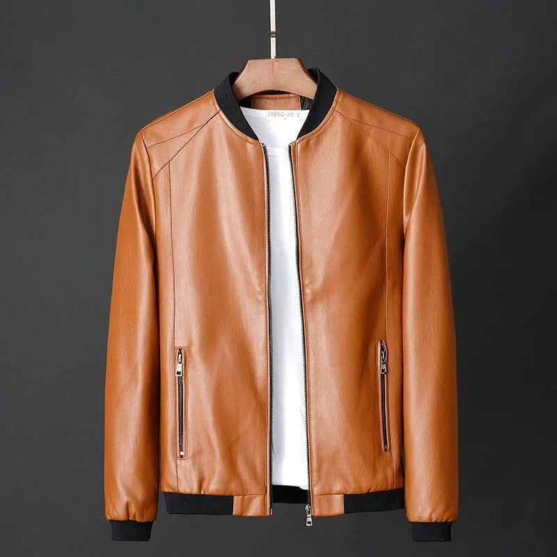 Kaivren – Classic Leather Motorcycle Jacket