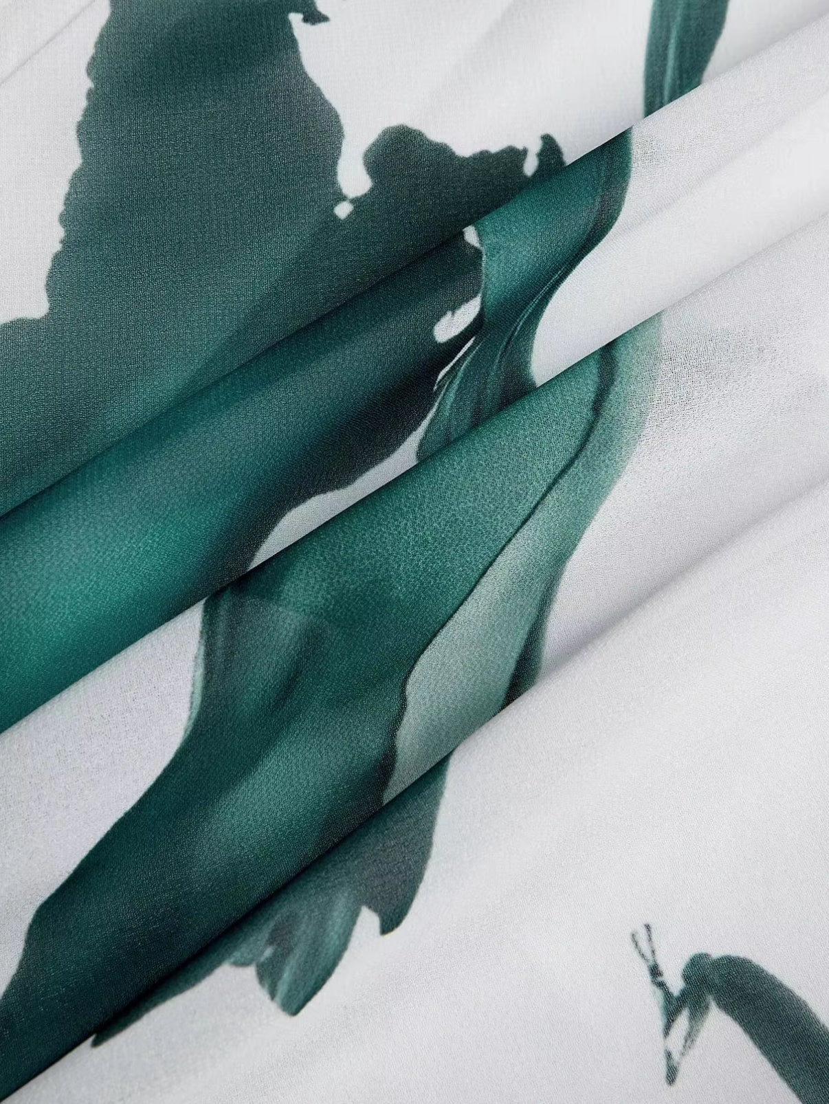 Alina | Long Dress with Watercolor Effect