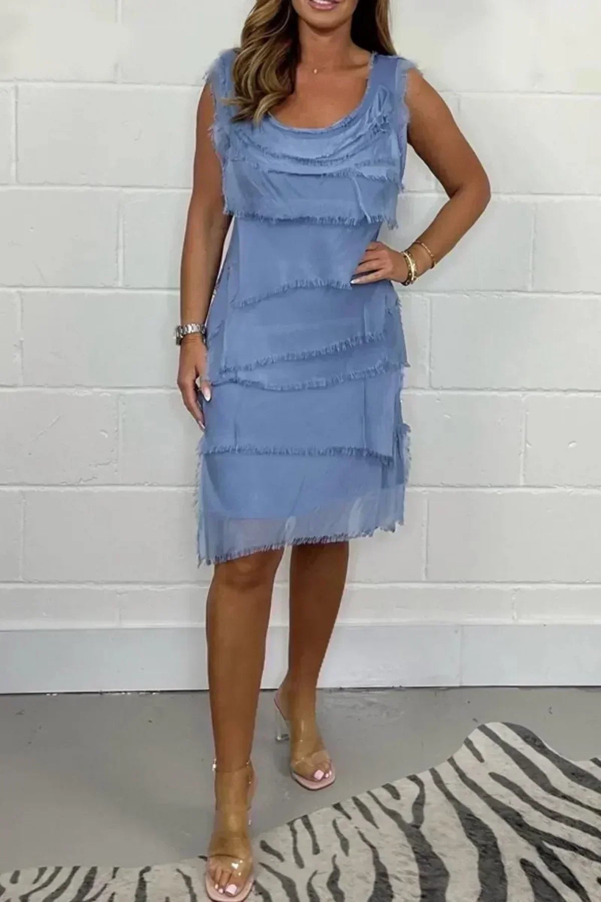 Lena™ | Loose Sleeveless Dress