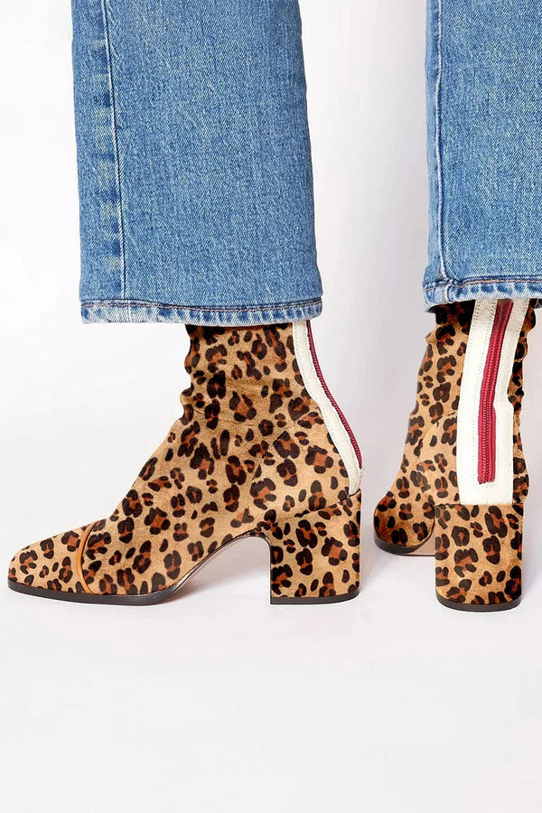 Amandine™ | Elegant Ankle Boots in Lion Cub