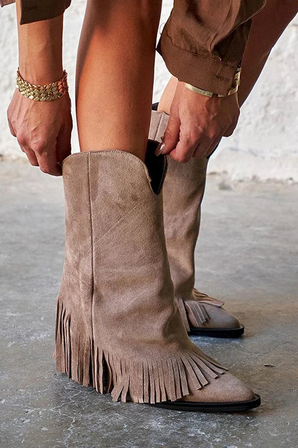 Manon™ | Ankle Boots with Fringes