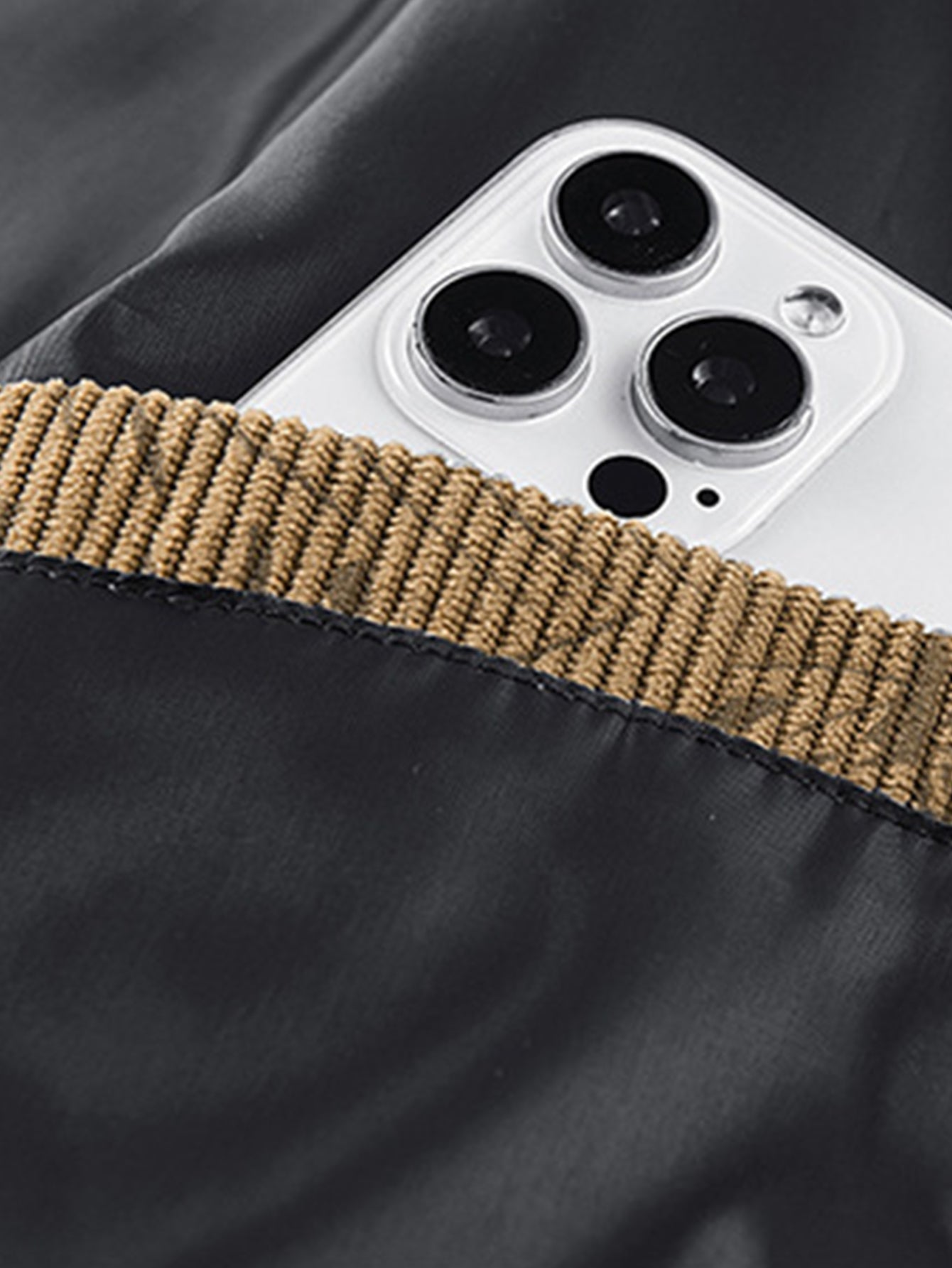 Leaf Embossed Corduroy Jacket