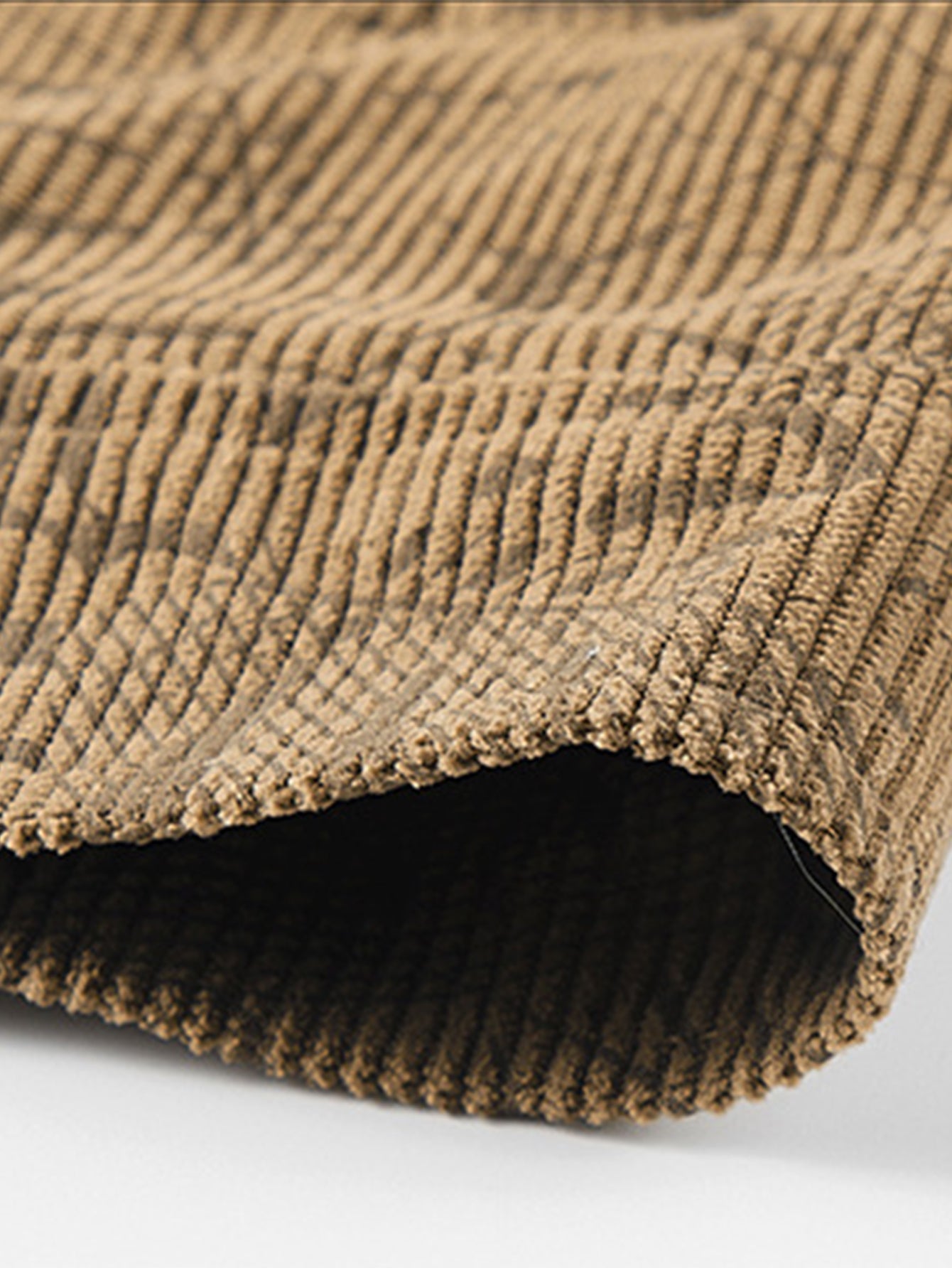 Leaf Embossed Corduroy Jacket