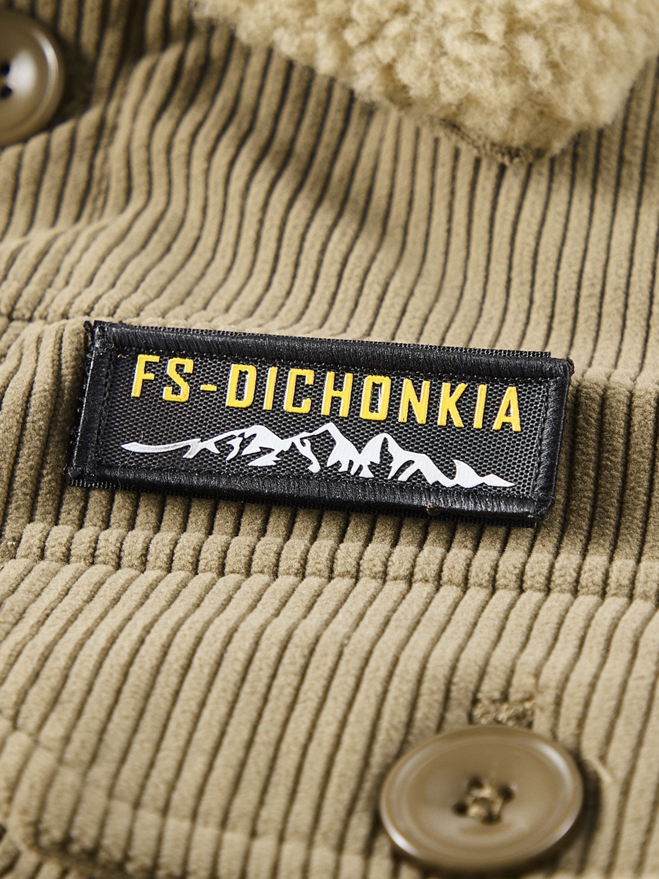 Corduroy Jacket with Teddy Fleece Interior