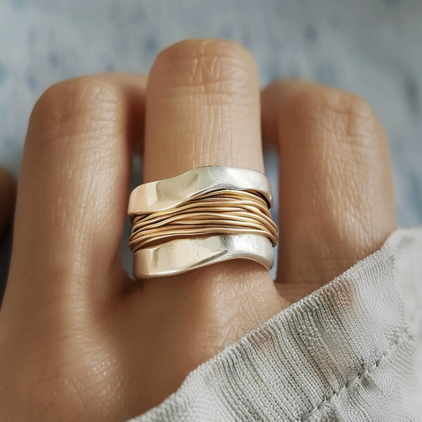 Gold-Plated Wire Ring