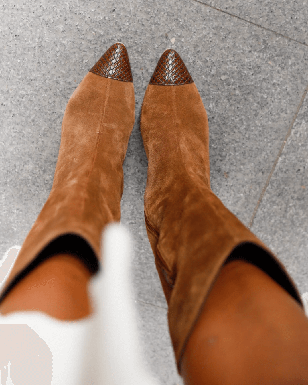 Colette™ | High Suede Ankle Boots