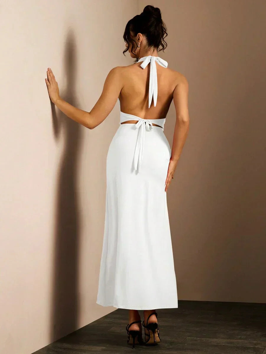 Danuta | Evening Maxi Dress with Slit