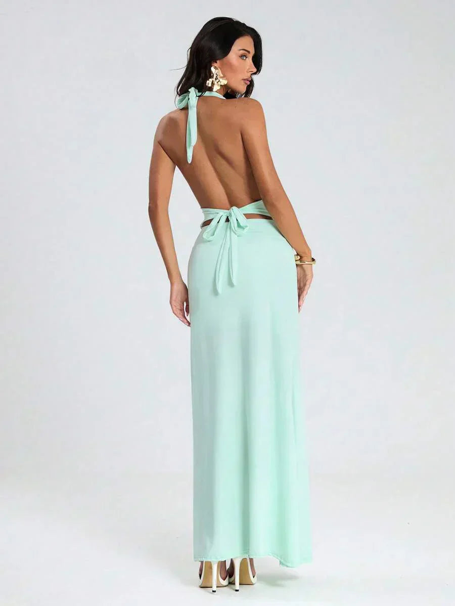 Danuta | Evening Maxi Dress with Slit