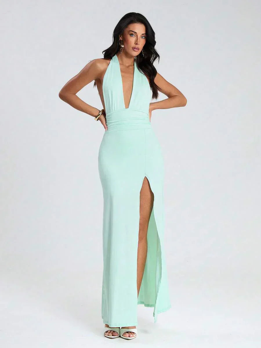 Danuta | Evening Maxi Dress with Slit