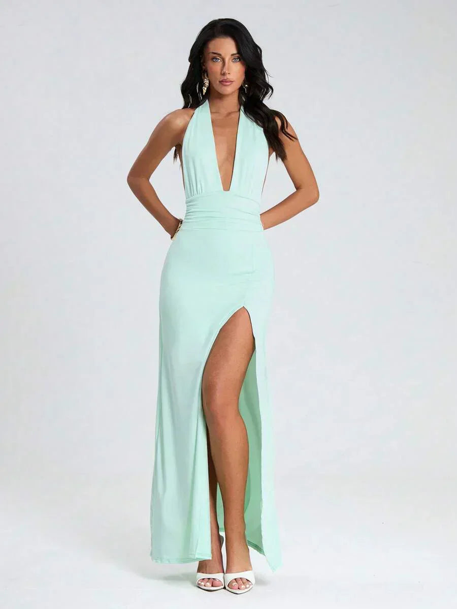 Danuta | Evening Maxi Dress with Slit