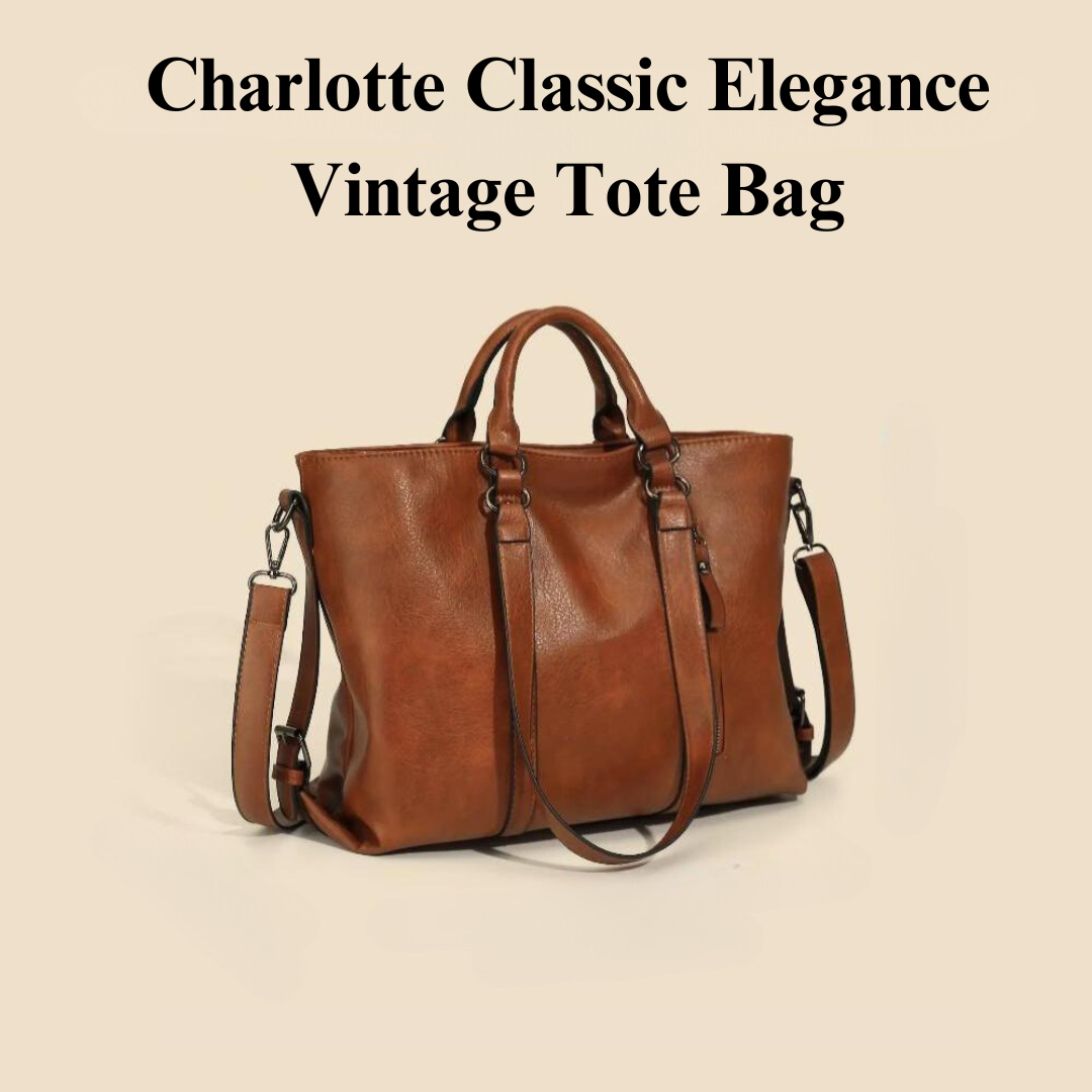 Bianca | Vintage Timeless Shopper Bag with Refined Elegance