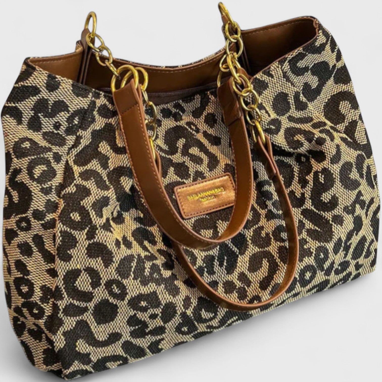 Alizée | Leopard Print Shopping Bag
