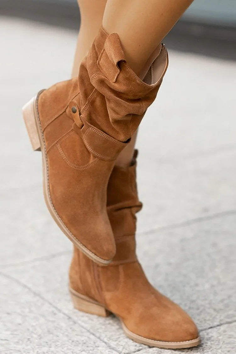 Clémence™ | Flexible Suede Ankle Boots