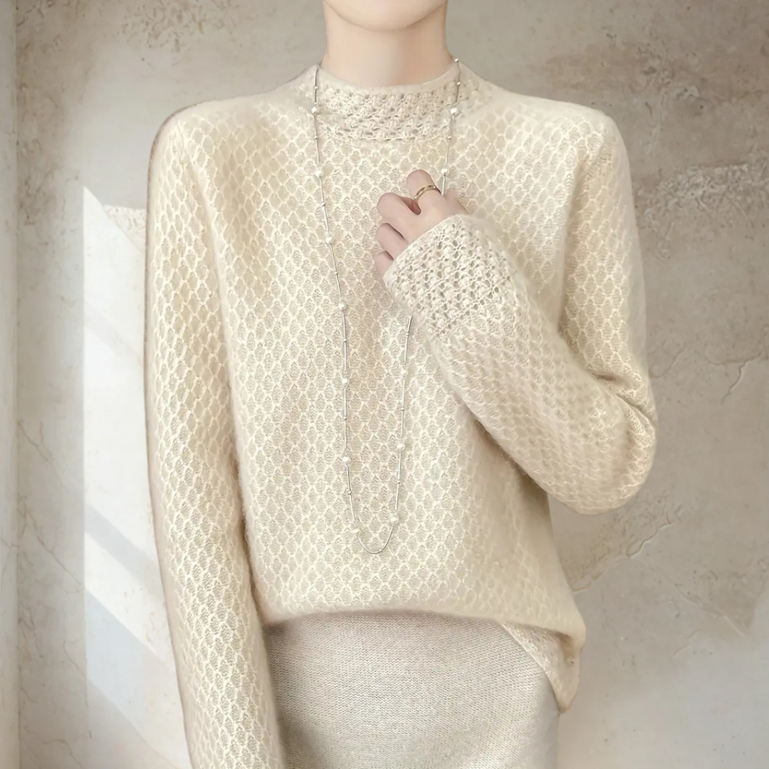 Jean | Elegant sweater with refined texture