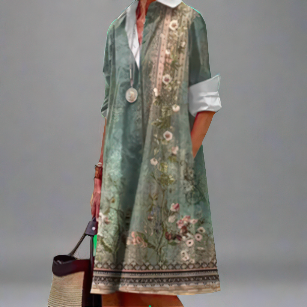 Livia | Handcrafted Midi Dress