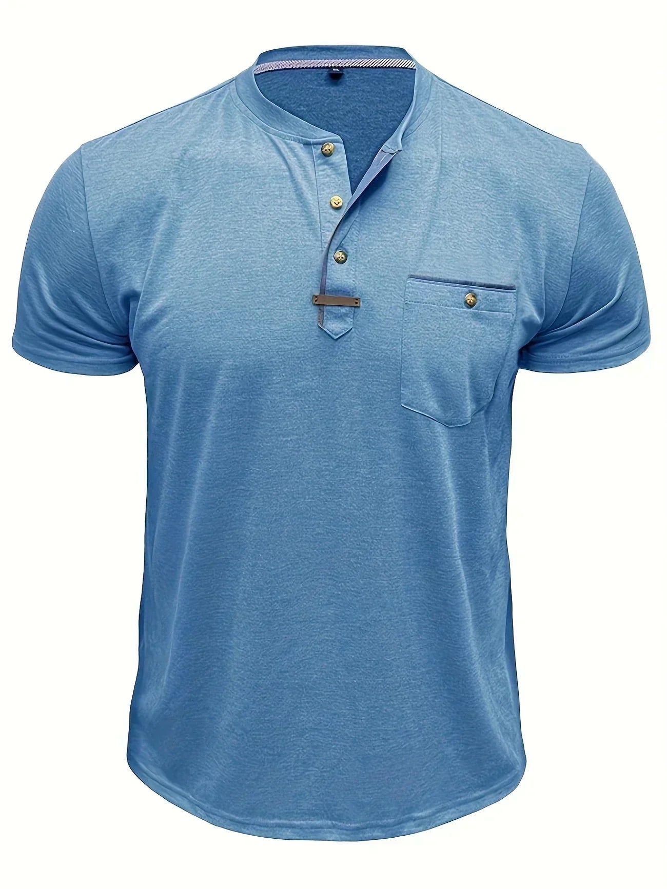 Savrani™ | Elegant T-Shirt with Round Neck and Pocket