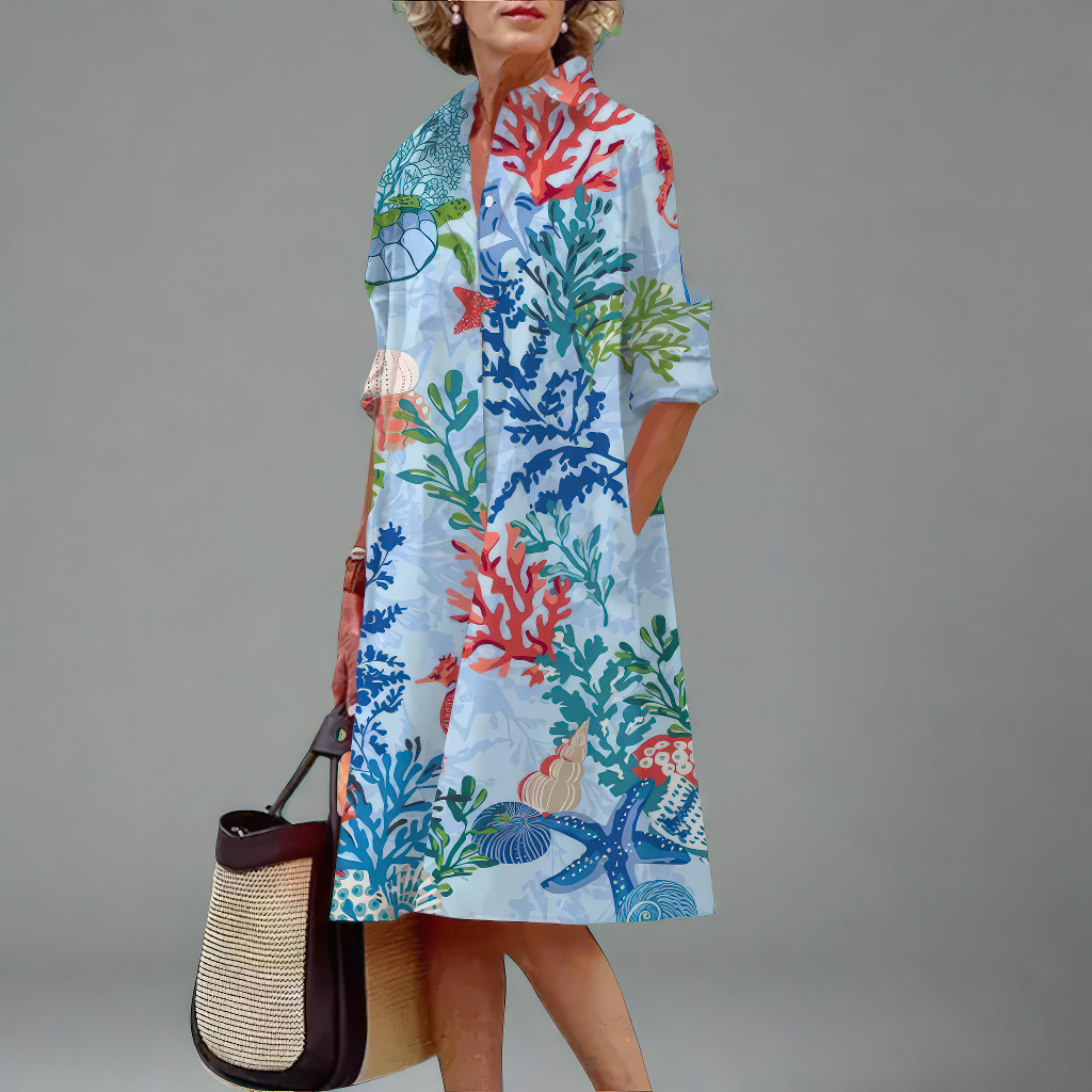 Annkathrin | Handcrafted Midi Dress