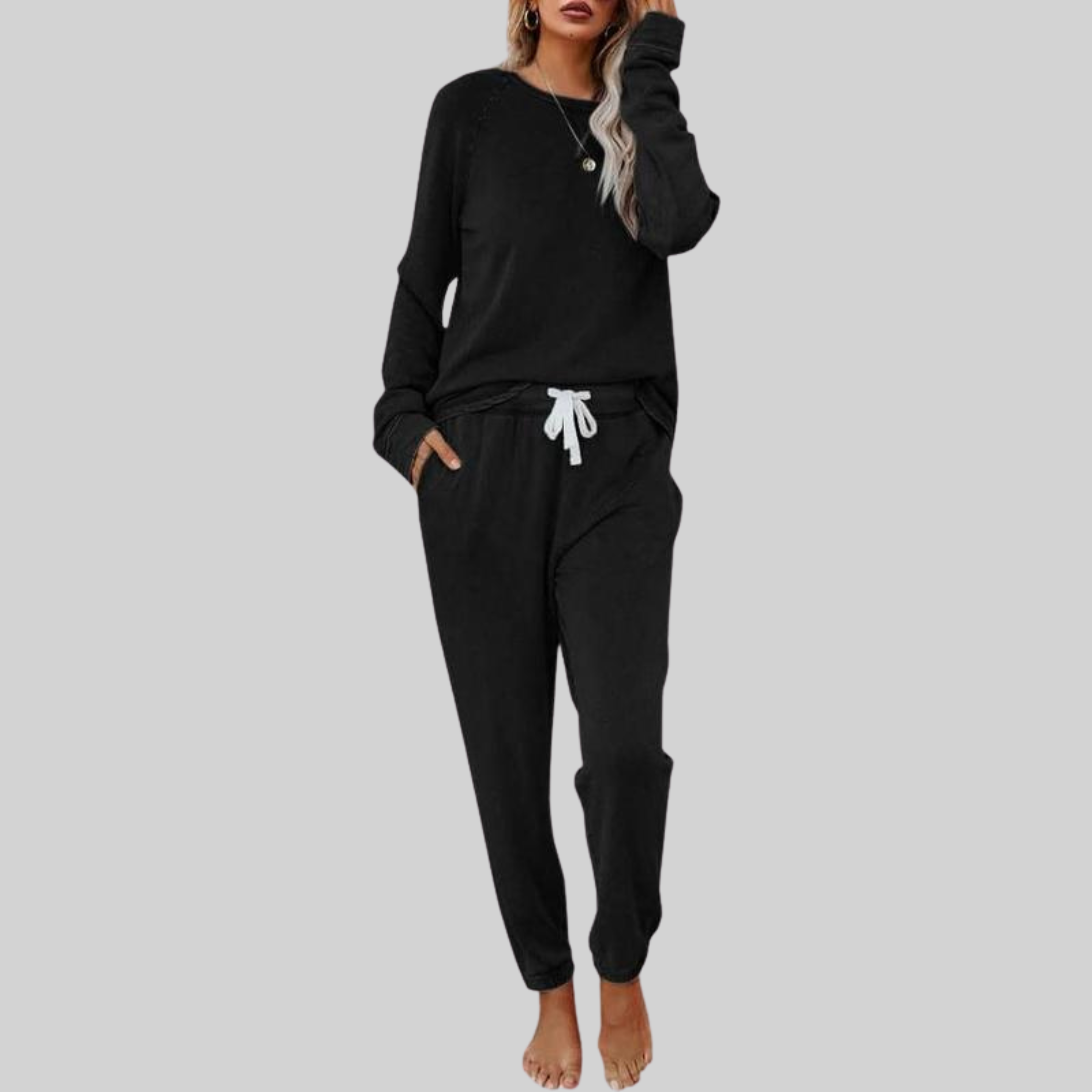 Jocelyn™ - Long Sleeve and Sweatpants Set