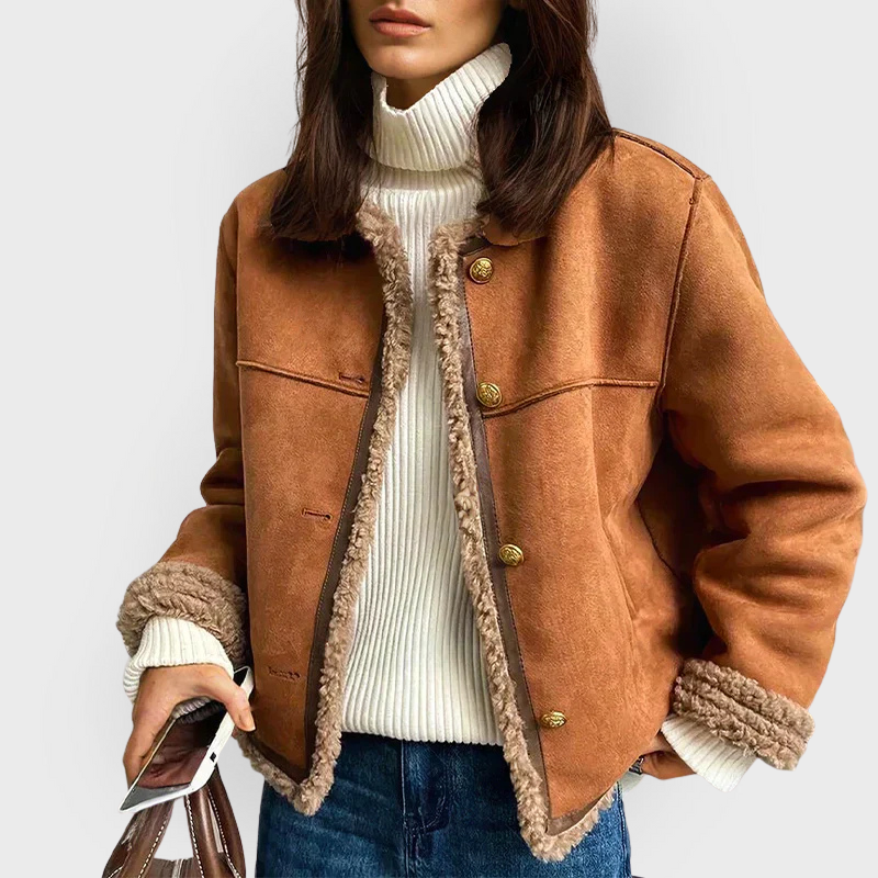 Bellini | Warm Brown Leather Jacket