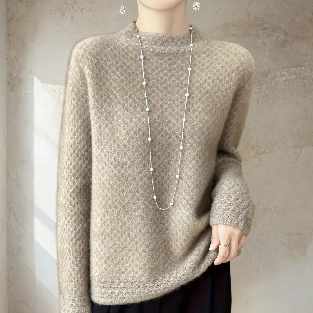 Jean | Elegant sweater with refined texture