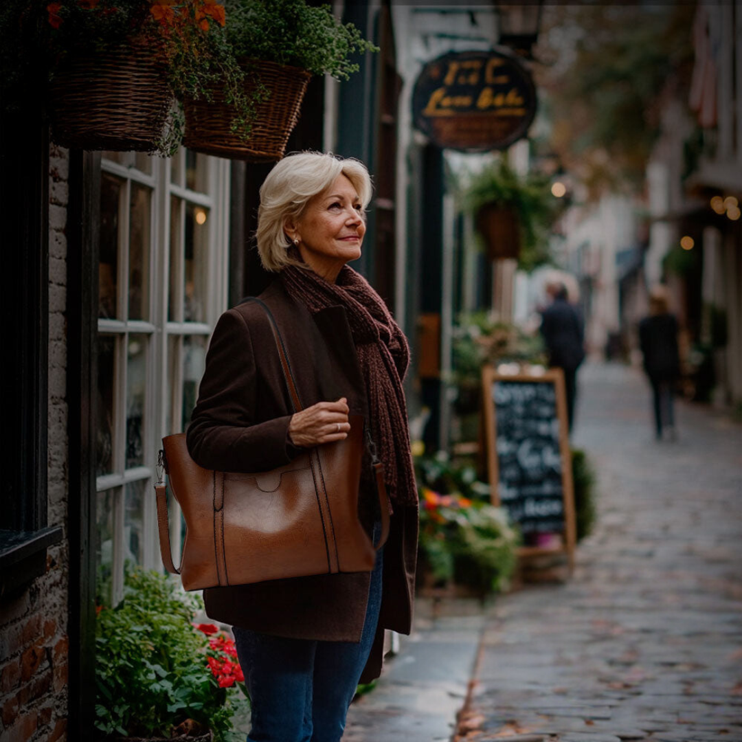 Nicole | Vintage Style Shoulder Bag